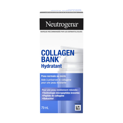 Neutrogena Collagen Bank Face Moisturizer, Daily Anti-Aging Neck Collagen Cream with Bakuchiol, Cream to Support Skin’s Natural Collagen for Visibly Plump Skin, 79 mL 🍁 All In One Marketplace Canada