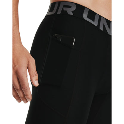 Under Armour Men's Armour HeatGear Compression Shorts , Black (001)/Pitch Gray, Medium 🍁 All In One Marketplace Canada