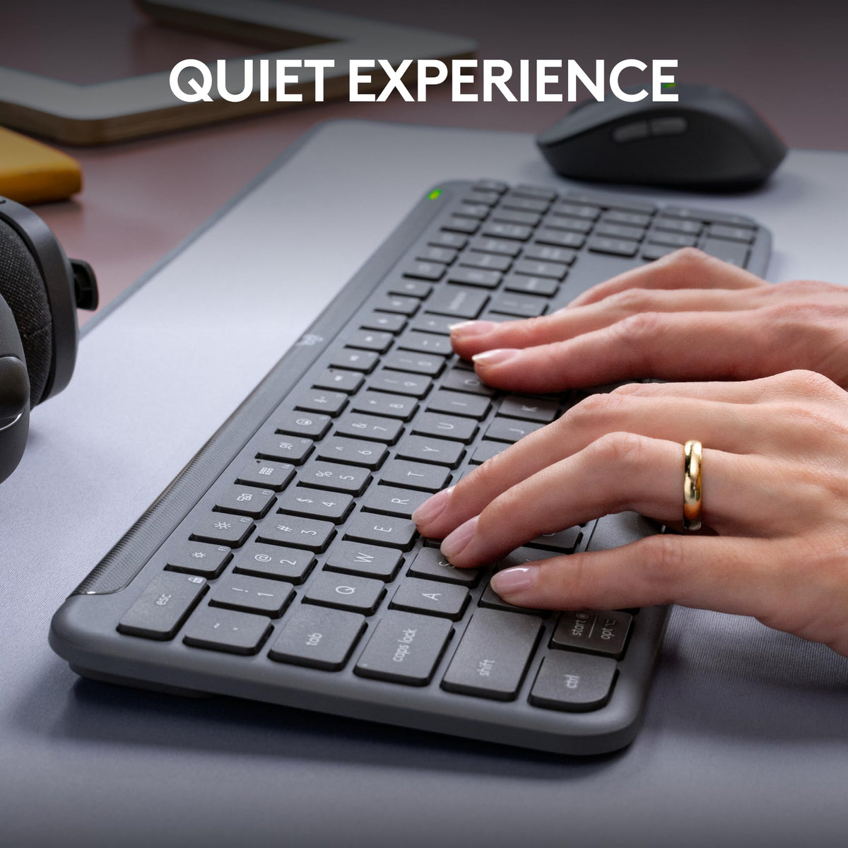 Logitech MK955 Signature Slim Wireless Keyboard and Mouse Combo