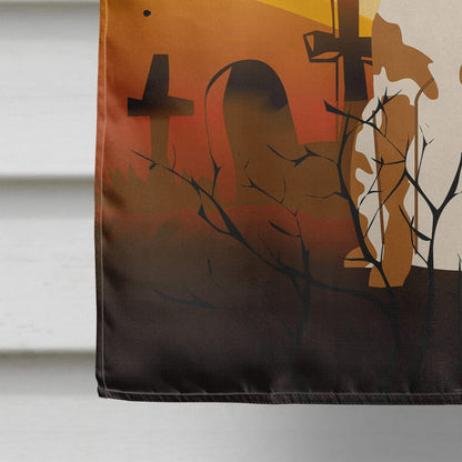 Drapeau Caroline's Treasures BB4338CHF pour maison, motif épagneul breton d'Halloween, en toile, grande taille, multicolore