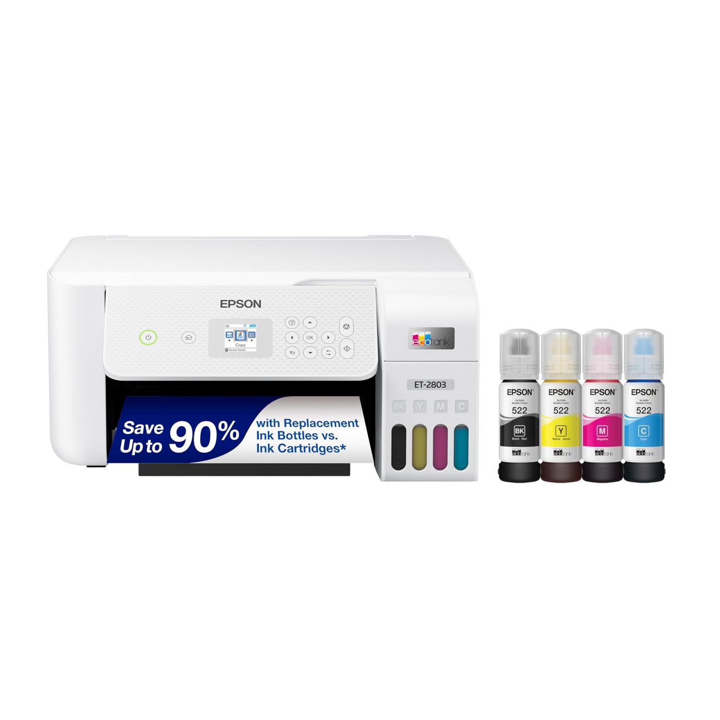 Epson EcoTank ET-2803 Wireless Color All-in-One Supertank Printer 🍁 All In One Marketplace Canada