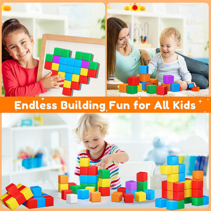 KAEILORU Magnetic Blocks for Kids 3-5 45PCS Toddler Magnet Building Tiles 🍁 All In One Marketplace Canada