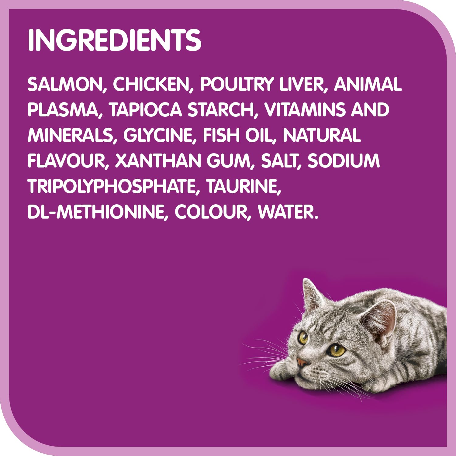 WHISKAS Perfect PORTIONS Kitten Wet Cat Food, Salmon Flavour, 75g whiskas