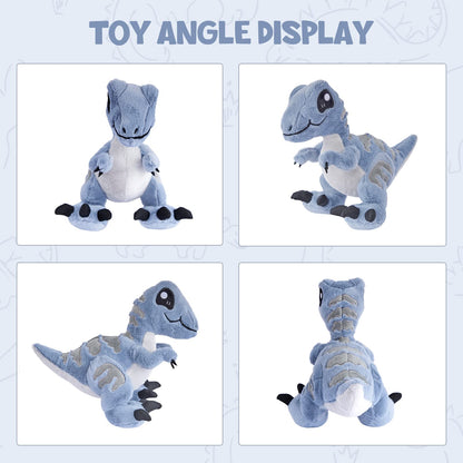 TCBunny Baby Dinosaur 12" Bedtime Stuffed Animal Plush Toy, Kid's Gifts for Boys, Girls, Birthday, Valentine, Christmas (Veliciraptor) 🍁 All In One Marketplace Canada