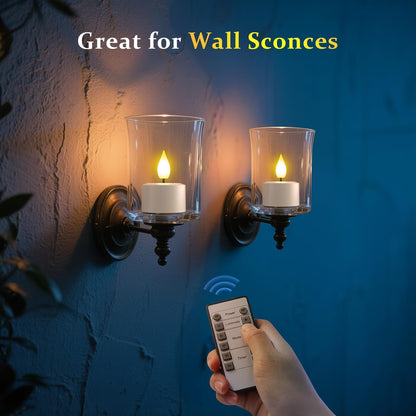 SoulBay Rechargeable Tea Lights Candles with Remote Timer & Charging Base 🍁 All In One Marketplace Canada