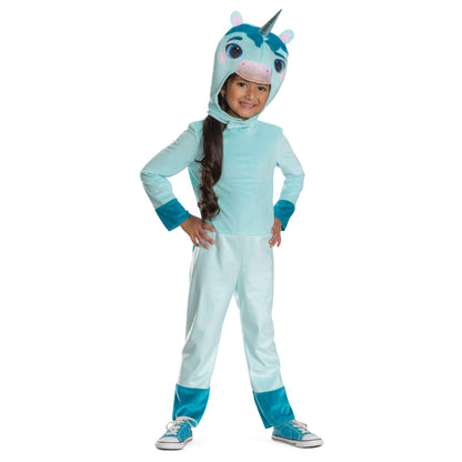 Kelp Toddler Costume, Offiial Not Quite Narwhal Halloween Costume Outfit, Toddlers Size (4-6)