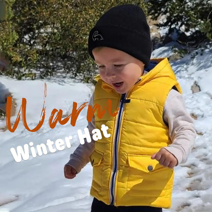 FURTALK Baby Beanie Cute Toddler Winter Hat Knit Boys Girls Warm 3 Pack Kids Embroidered Beanies Cap for 0-3 Years 🍁 All In One Marketplace Canada