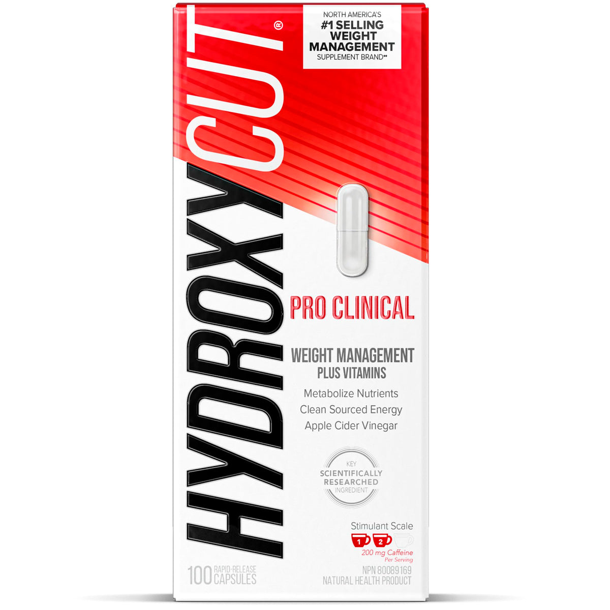Hydroxycut Pro Clinical Weight Loss Supplements (100 Pills)