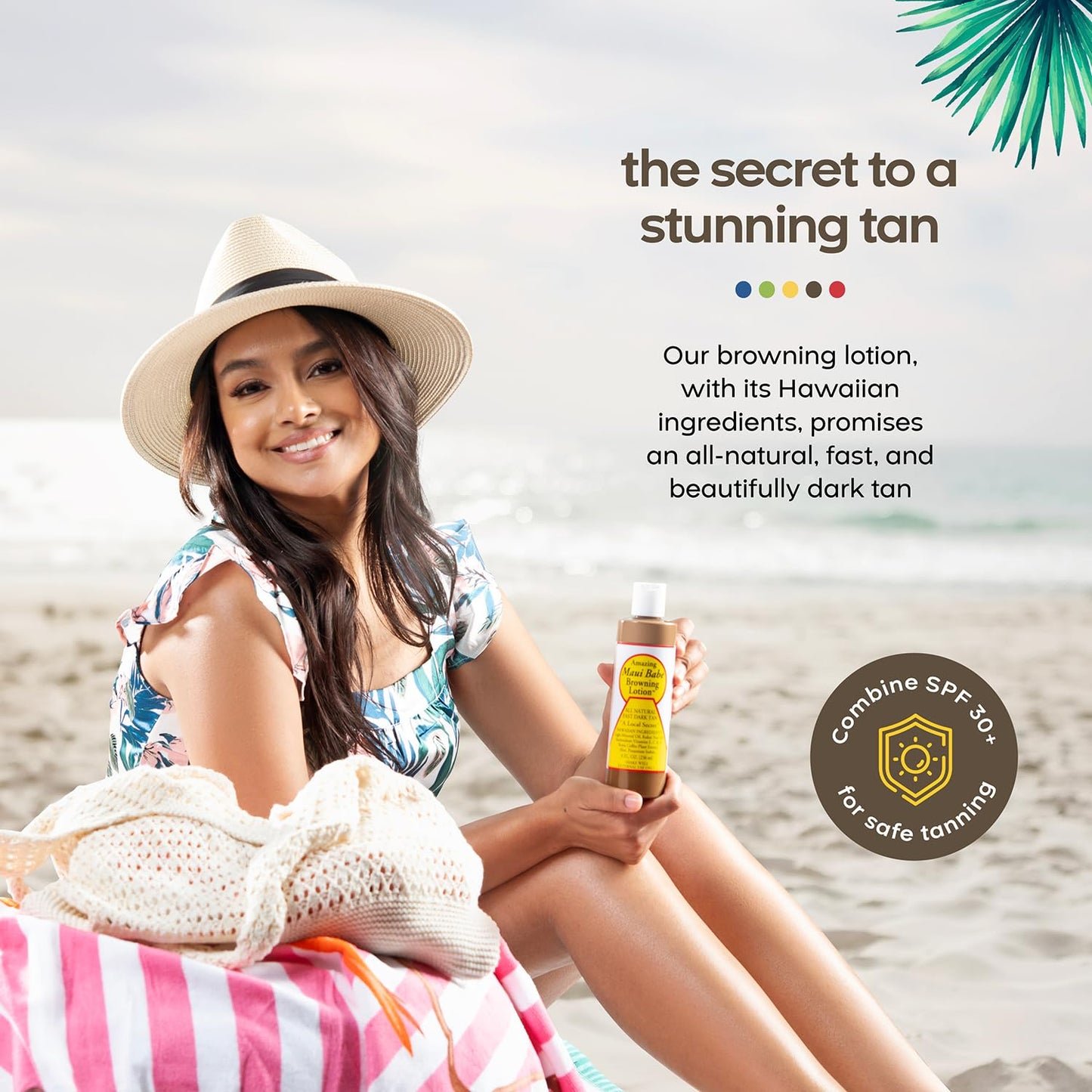 Maui Babe Browning Lotion, 8-Fluid Ounce