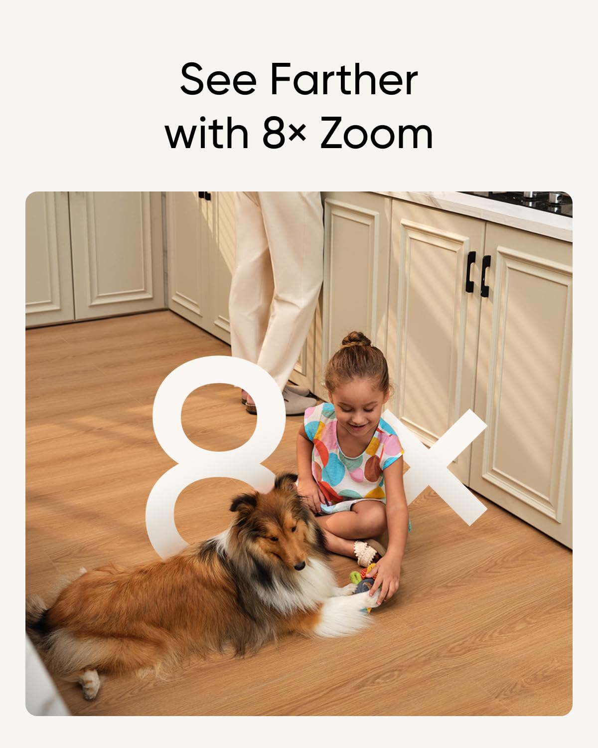 eufy Security Indoor Cam S350, Dual Cameras, 4K UHD Resolution Security Camera with 8× Zoom and 360° PTZ, Human/Pet AI, Ideal for Baby Monitor/Pet Camera/Home Security, Dual-Band Wi-Fi 6, Plug in - Available at All In One Marketplace Canada