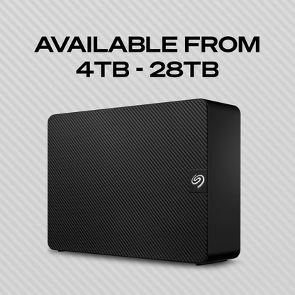 Seagate Expansion 8TB External Hard Drive HDD - USB 3.0, with Rescue Data Recovery Services (STKP8000400) - Available at All In One Marketplace Canada