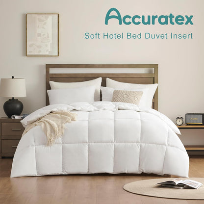 ACCURATEX Duvet King, Cotton Shell, 500GSM Fill,104x90 🍁 All In One Marketplace Canada