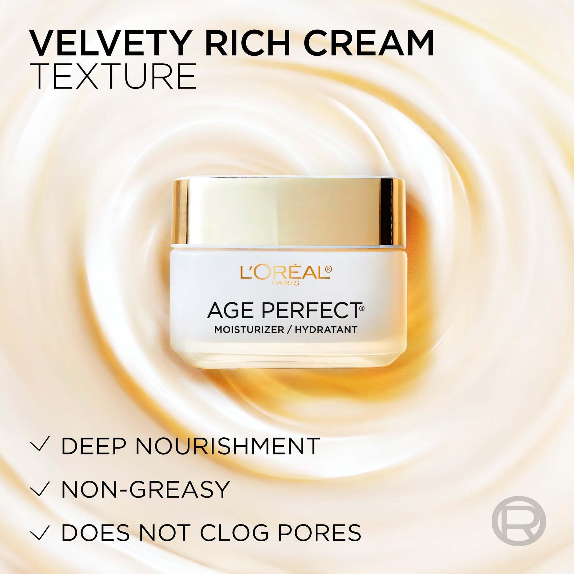 L'Oreal Paris Day Face Moisturizer Cream, Age Perfect Collagen Expert, with Collagen Peptides + Niacinamides, For Mature Skin, Suitable for Sensitive Skin Skincare, 70 ml L'Oreal Paris