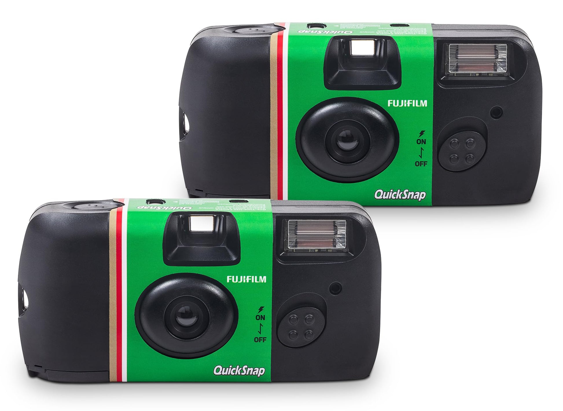 QuickSnap Flash 400 One-Time-Use Camera - 2 Pack