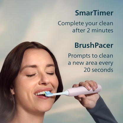 Philips Sonicare 5950 Rechargeable Electric Toothbrush, 2 Brush Heads, Pink Philips Sonicare