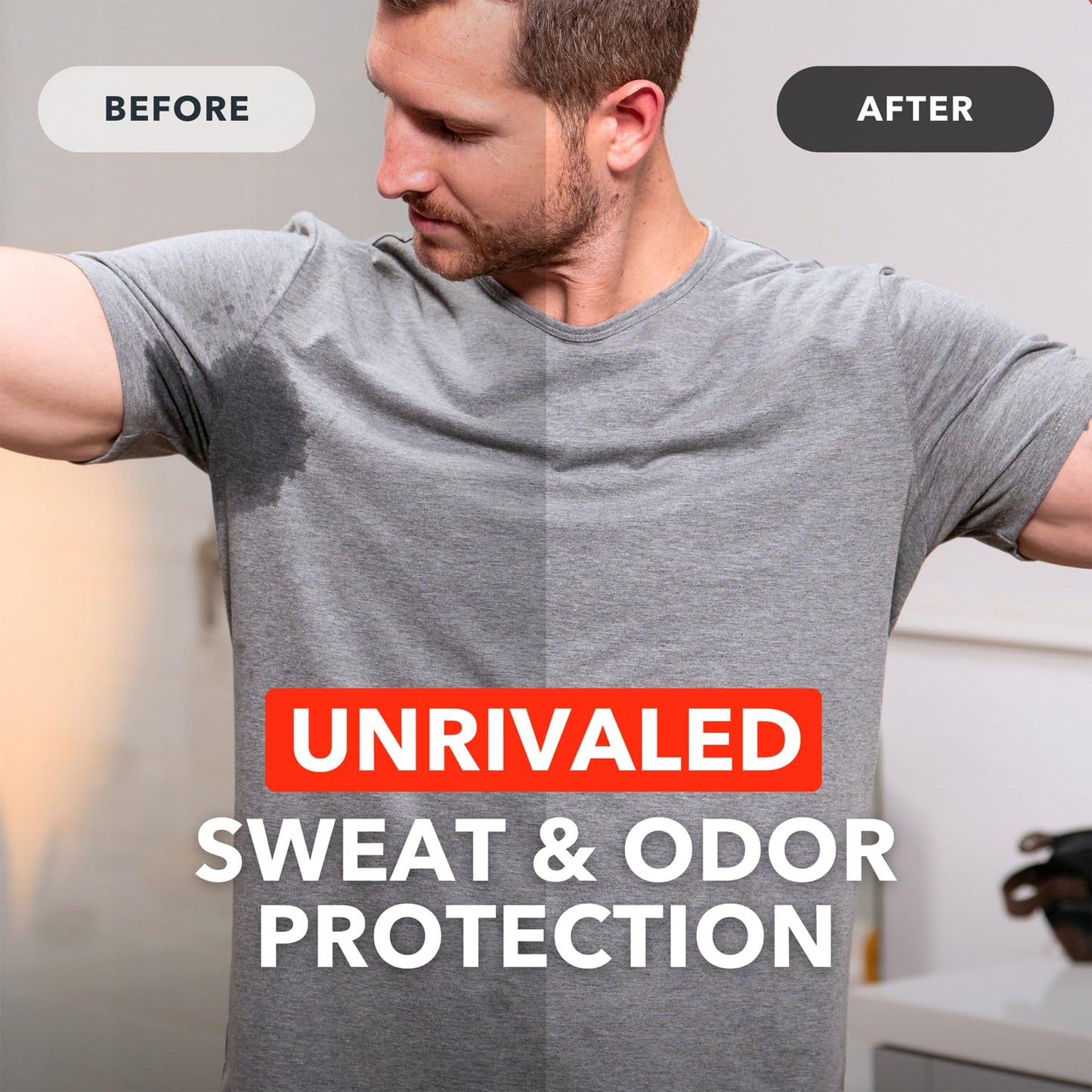 SweatBlock Clinical Strength Antiperspirant Wipes- Treat Hyperhidrosis & Excessive Sweating - Up to 7 Days Protection Per Wipe - 10 count - Unisex - Available at All In One Marketplace Canada