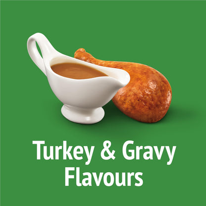 Friskies Party Mix Cat Treats, Gravy-Licious Crunch Turkey 510g (3 Pack)