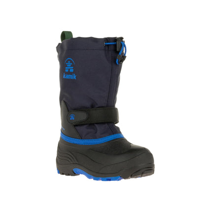 Kamik Kid's WATERBUG5 Boots, Navy/Blue, 5 M US Big Kid