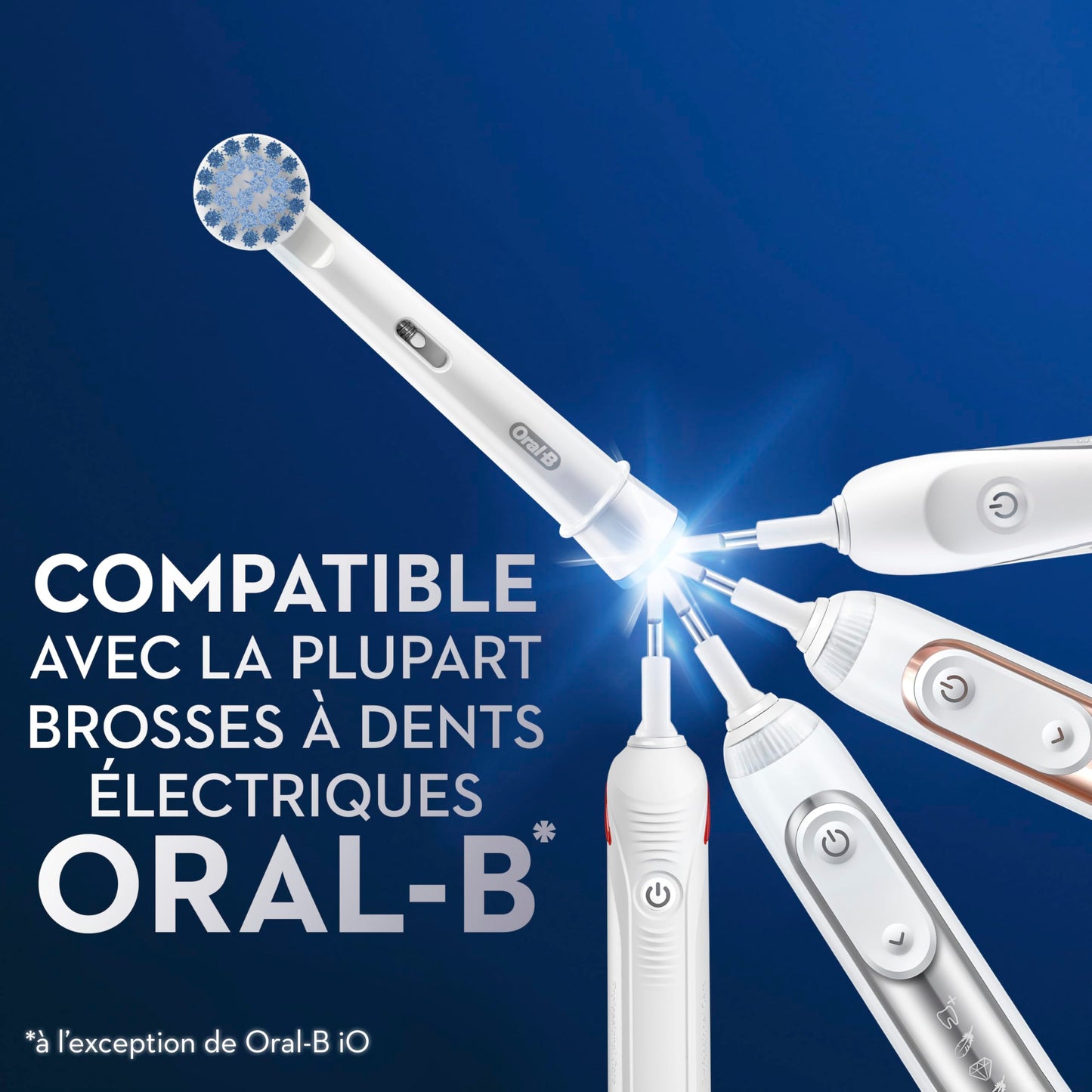 Oral-B Sensitive Gum Care, Replacement Brush Heads, 3 Counts