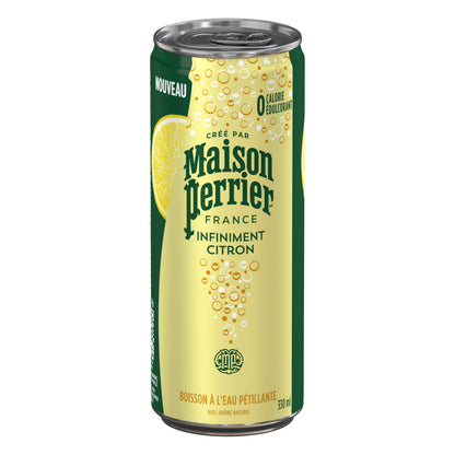 Maison Perrier Forever Lemon, Sparkling Water Beverage, 24 x 330ml
