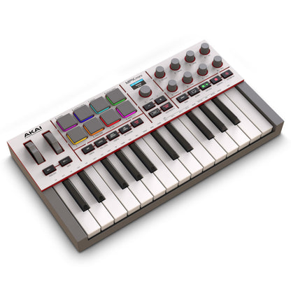 Akai Professional MPK Mini IV 25-Key USB-C MIDI Keyboard Controller, Grey