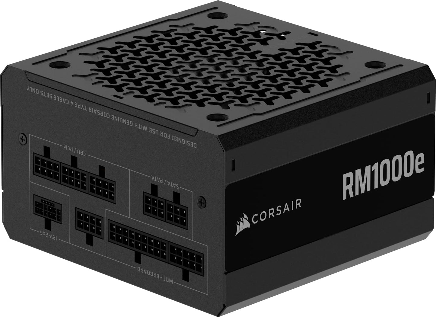 CORSAIR RM1000e (2025) Fully Modular Low-Noise ATX Power Supply with 12V-2x6 Cable – ATX 3.1 & PCIe 5.1 Compliant, Cybenetics Gold Efficiency, 105°C-Rated Capacitors, Modern Standby Mode – Black 🍁 All In One Marketplace Canada