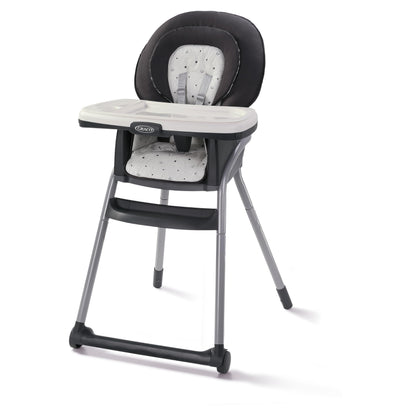 Graco Table2Table LX 6-in-1 Highchair, High Chair & Booster Seat for Babies, Toddlers and Big Kids, Asteroid