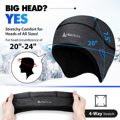 HIKENTURE Winter Skull Cap, Windproof Helmet Liner for Men Women, Grey 🍁 All In One Marketplace Canada