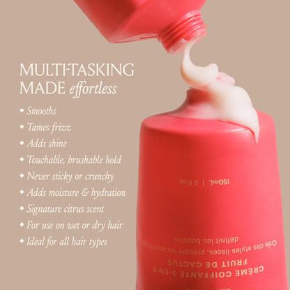 DAE Hair Cactus Fruit 3-In-1 Styling Cream & Taming Wand - Tame Flyaways, Smooth Frizz, Style Edges (0.6 oz.) - Available at All In One Marketplace Canada