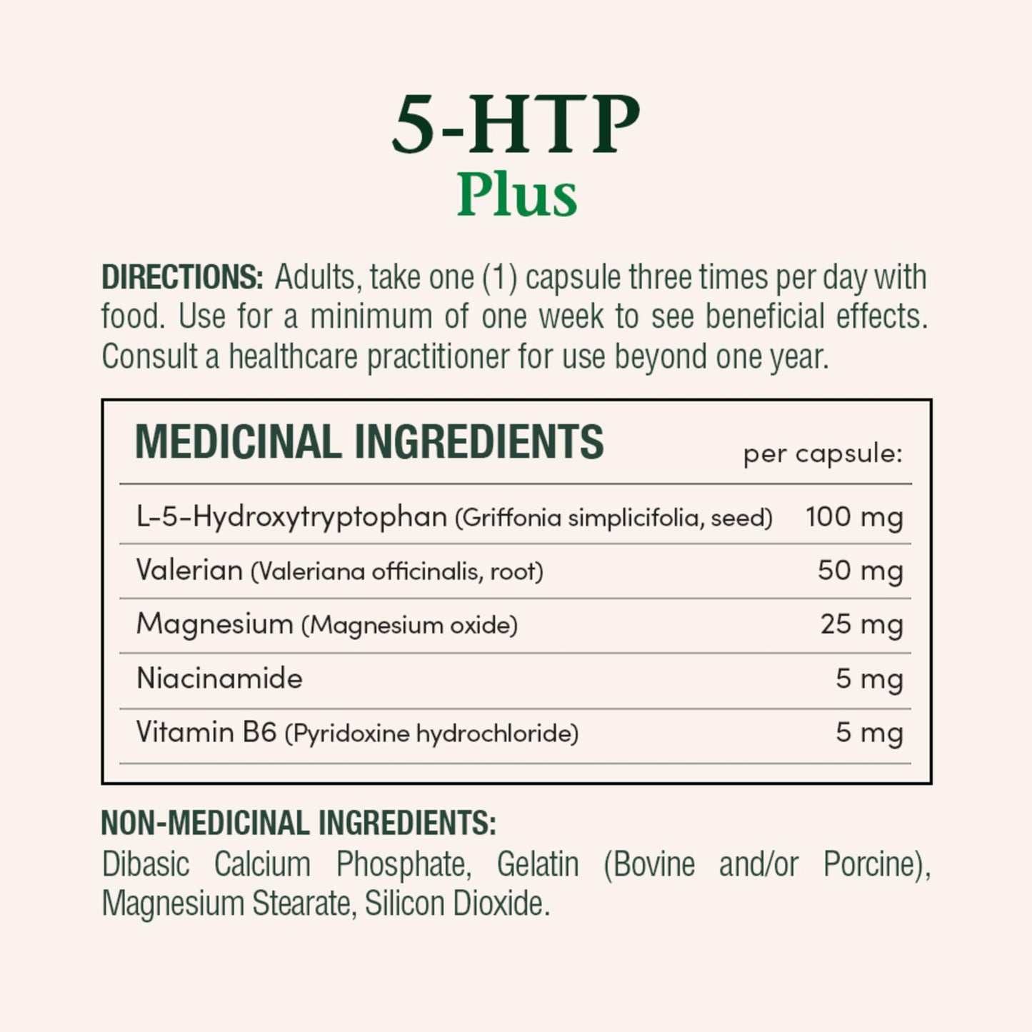 NATURE'S BOUNTY 5-HTP 100 mg Plus, Helps Promote Healthy Mood Balance, 51.8 g - Available at All In One Marketplace Canada