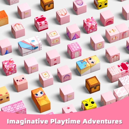 150PCS Magnetic Blocks, Toys Building Cubes Set Birthday Gifts for Girls 🍁 All In One Marketplace Canada