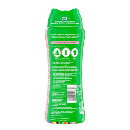 Gain Tango 2-in-1 Laundry Scent Booster Beads, Strawberry and Shea Scent, Laundry Beads with Dual Scents Plus All Day Freshness, 598 Grams