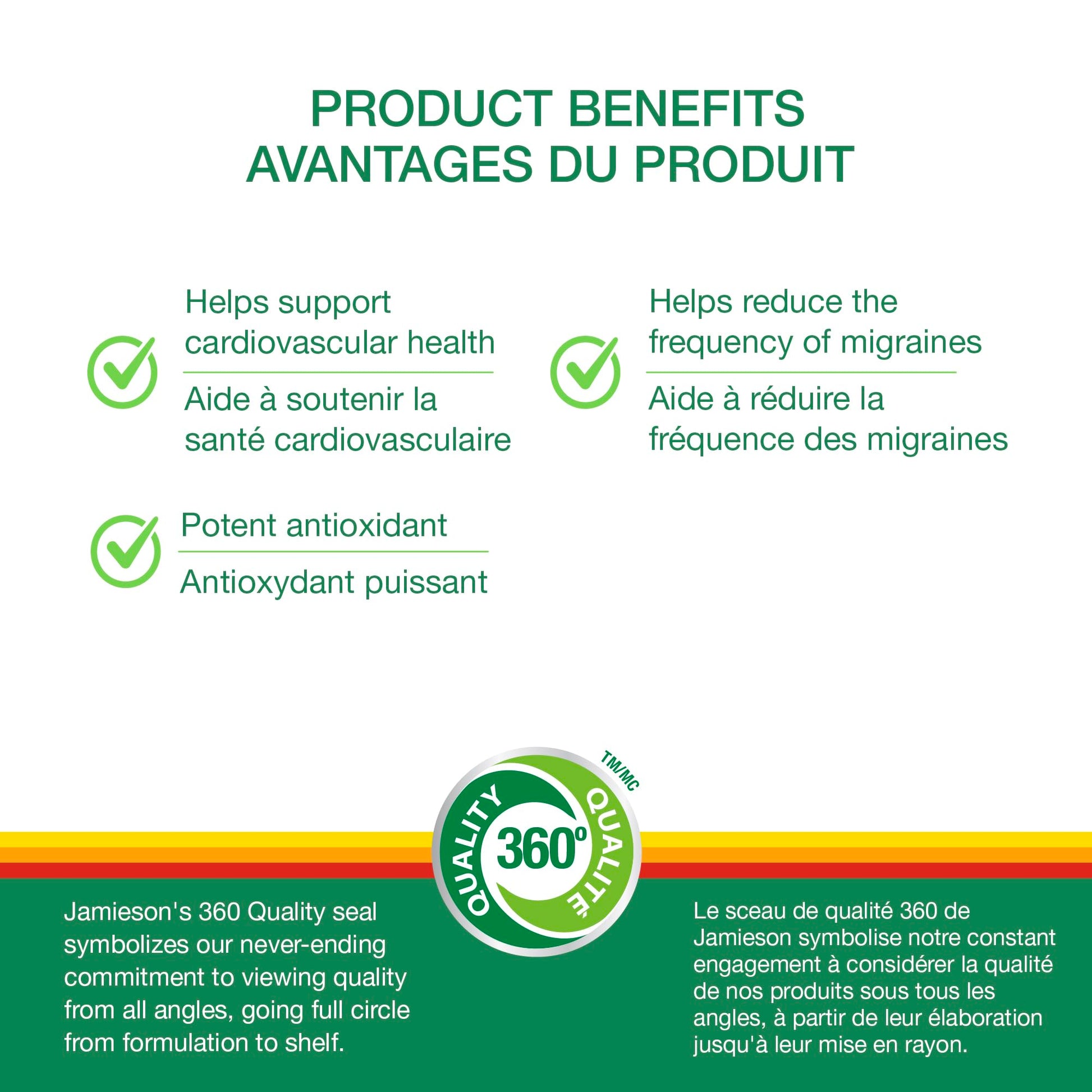Jamieson CoQ10 Gummy, 100 mg, 60 Juicy Peach Flavoured Gummies. Supports Heart Health and Reduces Frequency of Migraines. Vegetarian, No Artificial Colours, Flavours, or Preservatives - Available at All In One Marketplace Canada