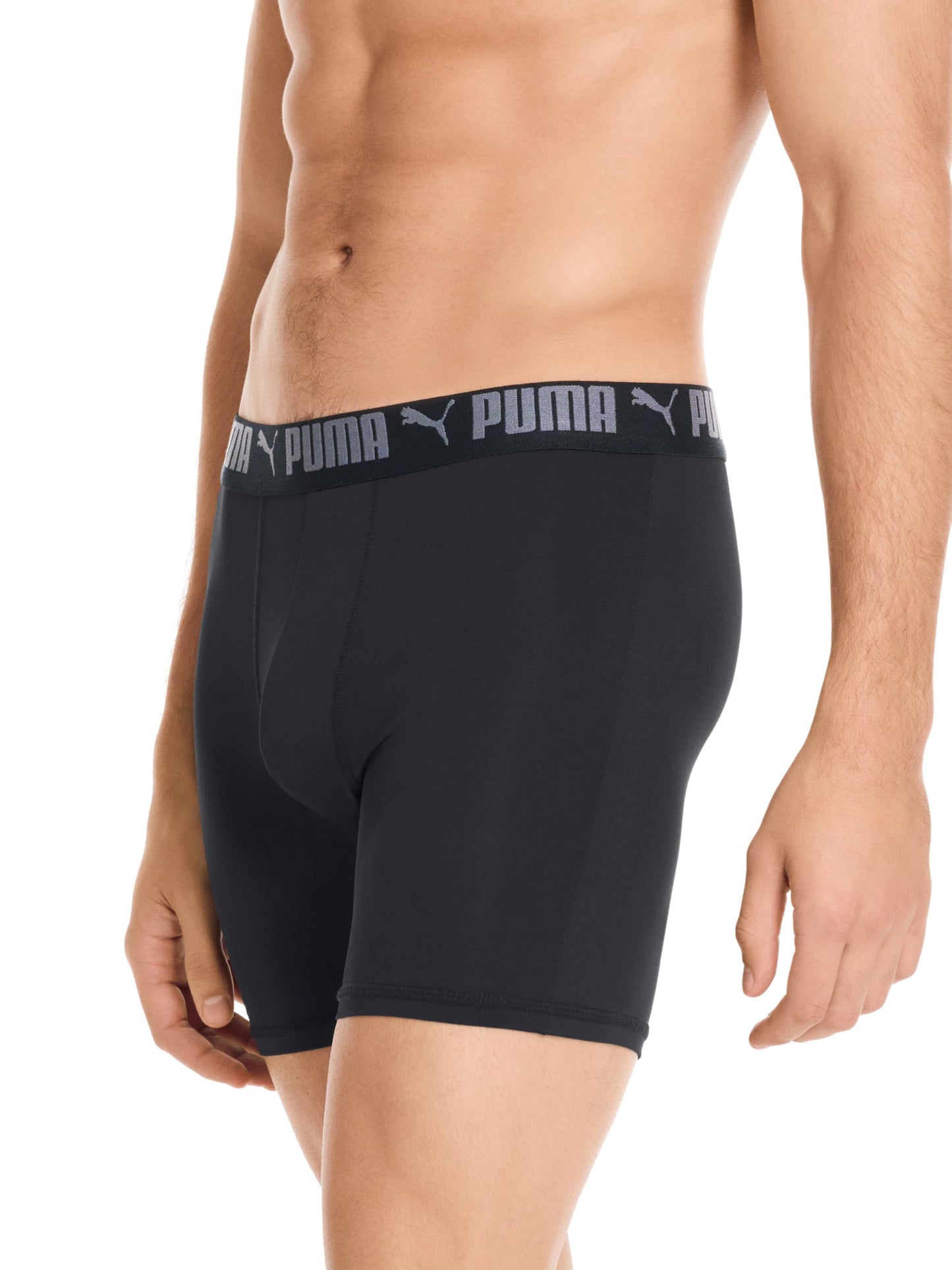 Puma Men's 5 Pack Performance Boxer Briefs, Black, Small 🍁 All In One Marketplace Canada