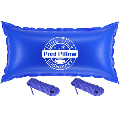 4x8ft Pool Pillow for Above Ground Pools, 0.5mm Extra Thick & Strong Cold-Resistant Poo l Pillows for Closing Winter, Pool Pillow 4x8' for Winterizing to Last All Season(Durable/with 33ft Rope) 🍁 All In One Marketplace Canada