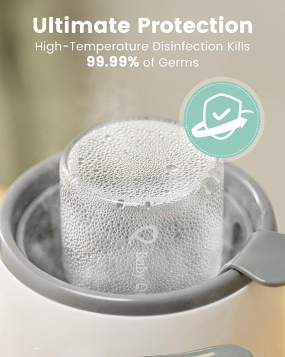 Bottle Warmer, GROWNSY 8-in-1 Fast Baby bottle Warmer with Timer LCD Display Accurate Temperature Control for Breastmilk or Formula - Available at All In One Marketplace Canada