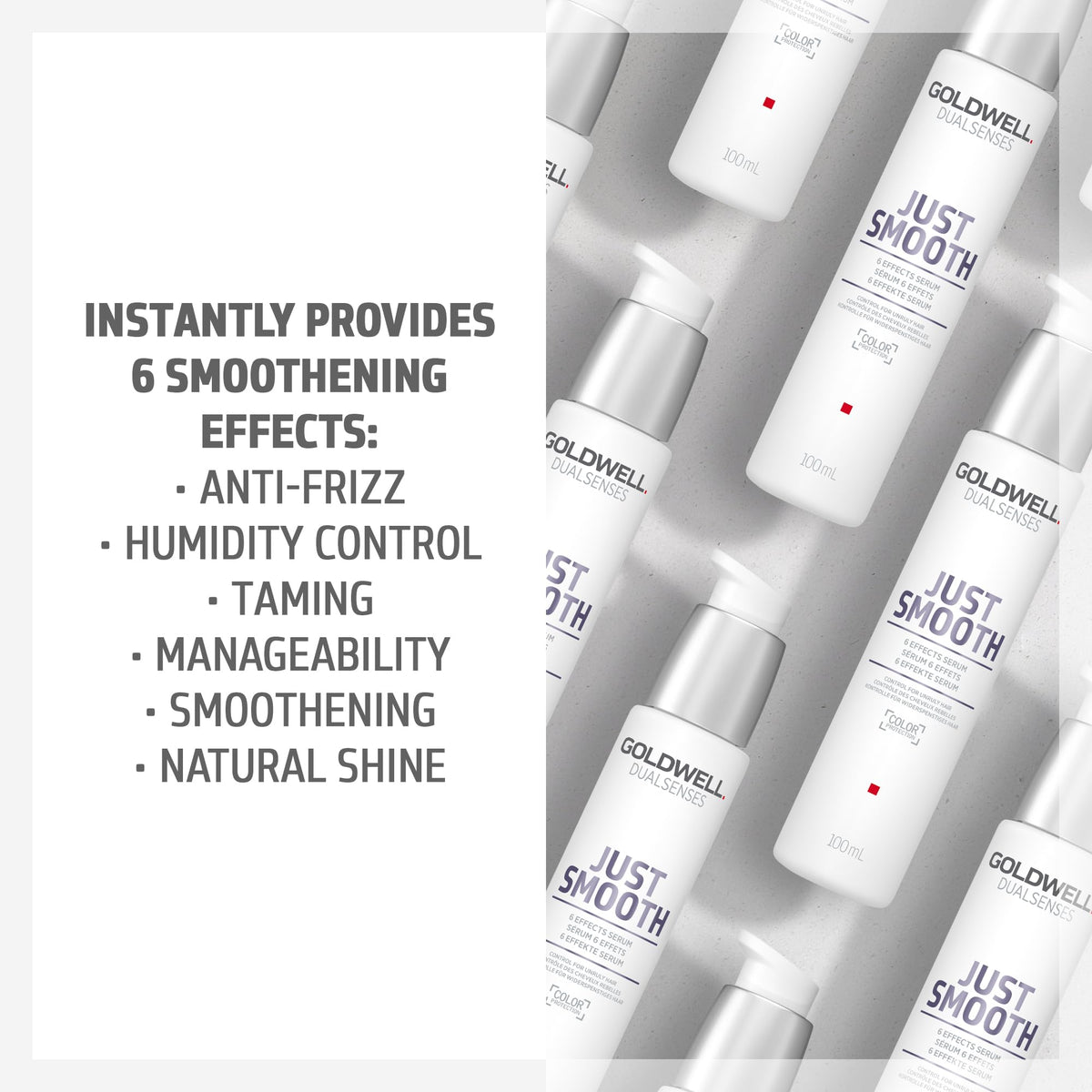Goldwell Dualsenses Just Smooth Taming 6 Effects Serum, 100 ml