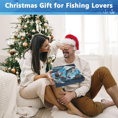 Fishing Advent Calendar 2026, 24-Day Christmas Tackle Box with Bass/Trout Lures | Fishing Gift for Men, Teens, Dad, Boyfriend | Countdown Bait Set (Surprise Box) 🍁 All In One Marketplace Canada