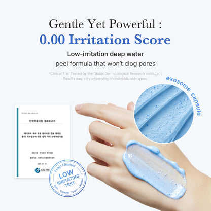 medicube Zero Pore Clear Blue Capsule Facial Deep Cleanser for Skin Texture, Blackhead & Pore Care | AHA, BHA & PHA for Double Cleansing, Daily Gentle Face Wash, Korean Skincare | 120g / 4.23 oz - Available at All In One Marketplace Canada