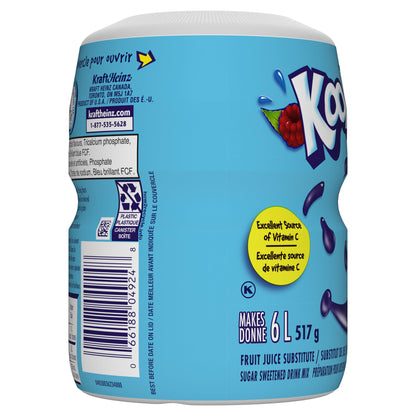 Kool-Aid Ice Blue Raspberry Lemonade Drink Mix (Pack of 12) Kool-Aid
