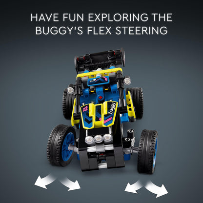 LEGO Technic Off-Road Race Buggy Buildable Car Toy, Cool Toy for 8 Year Old Boys, Girls and Kids who Love Rally Contests, Race Car Toy Featuring Moving 4-Cylinder Engine and Working Suspension, 42164 - Available at All In One Marketplace Canada