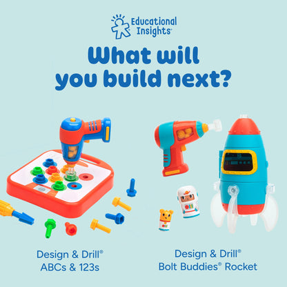 Educational Insights Design & Drill Bolt-It Bucket