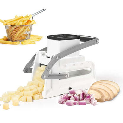 Starfrit Pro Fry Cutter & Cuber, 3-in-1 Potato & Vegetable Cutter Starfrit