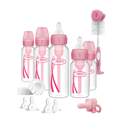 Dr. Brown’s™ Options+™ Deluxe Bottle Essentials, Pink Dr. Brown's