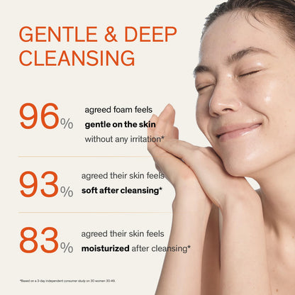 Sulwhasoo Gentle Cleansing Foam – Hydrating Daily Gel-to-Foam Facial Cleanser with Korean Herbal Ingredients | Removes Makeup, Dirt & Impurities, Softens & Refreshes Skin | Korean Skincare Face Wash - Available at All In One Marketplace Canada