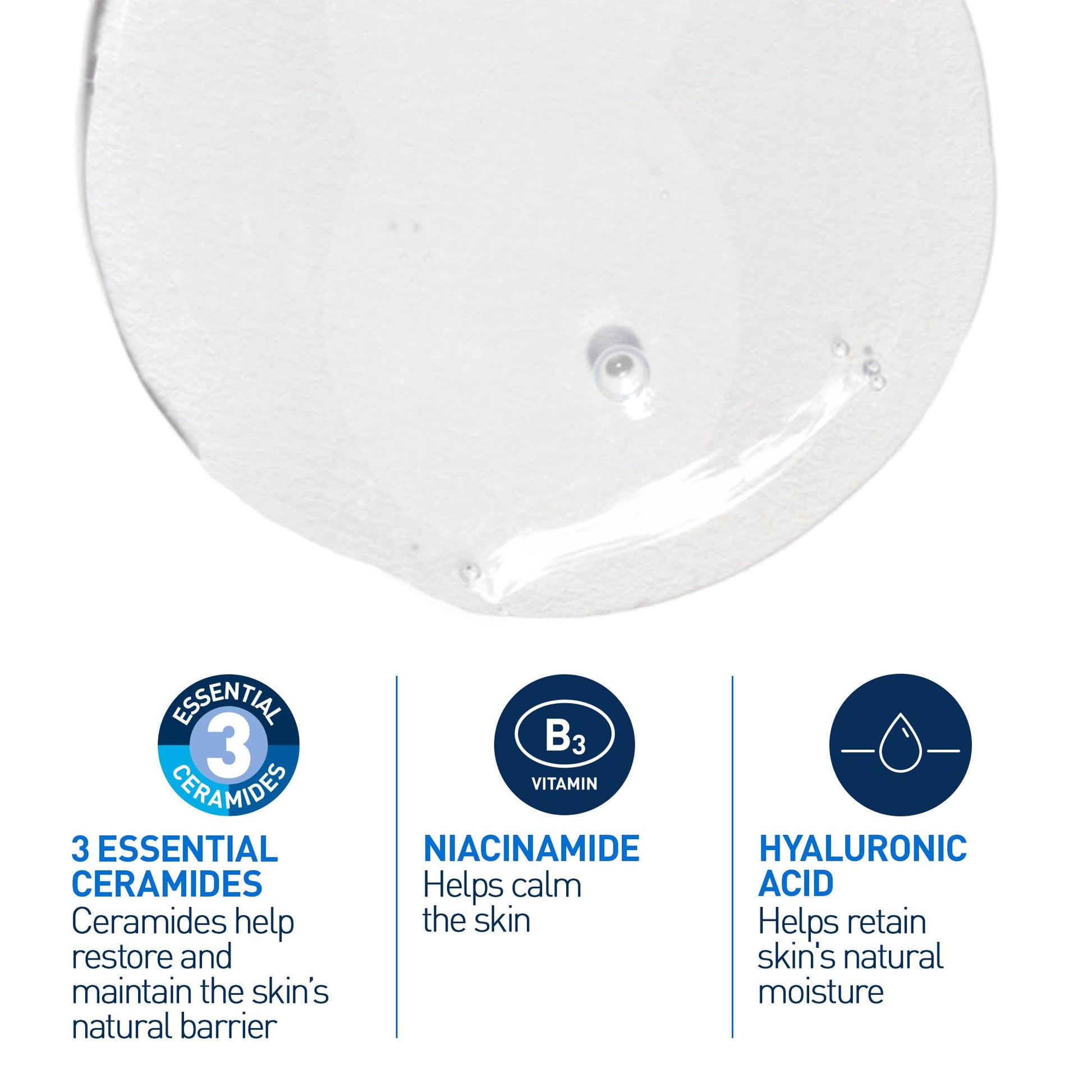 CeraVe Foaming Face Wash, Gentle Face Cleanser for Men & Women with Hyaluronic Acid, Niacinamide, Ceramides. Makeup Remover for oily skin, Fragrance-Free, Non-Comedogenic, Sensitive Skin, 473ML