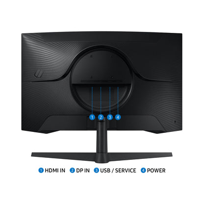 Samsung Odyssey 32 inch Curved Gaming Monitor (2,560 x 1,440) G55C QHD 165 Hz 1 ms, HDR10, FreeSync, Eye Saver Mode, 1000R Curvature- LS32CG550ENXZA Samsung