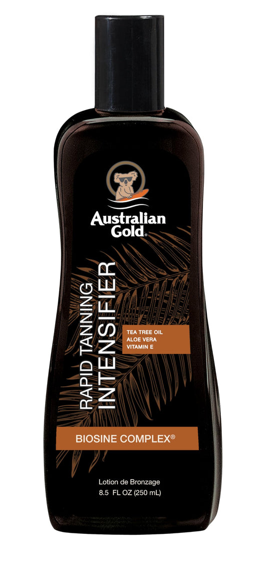 Australian Gold Rapid Tanning Intensifier Lotion, Coco Dreams, 8.5 Fl Oz | With Tea Tree Oil and Aloe Vera | Vitamin E - Available at All In One Marketplace Canada