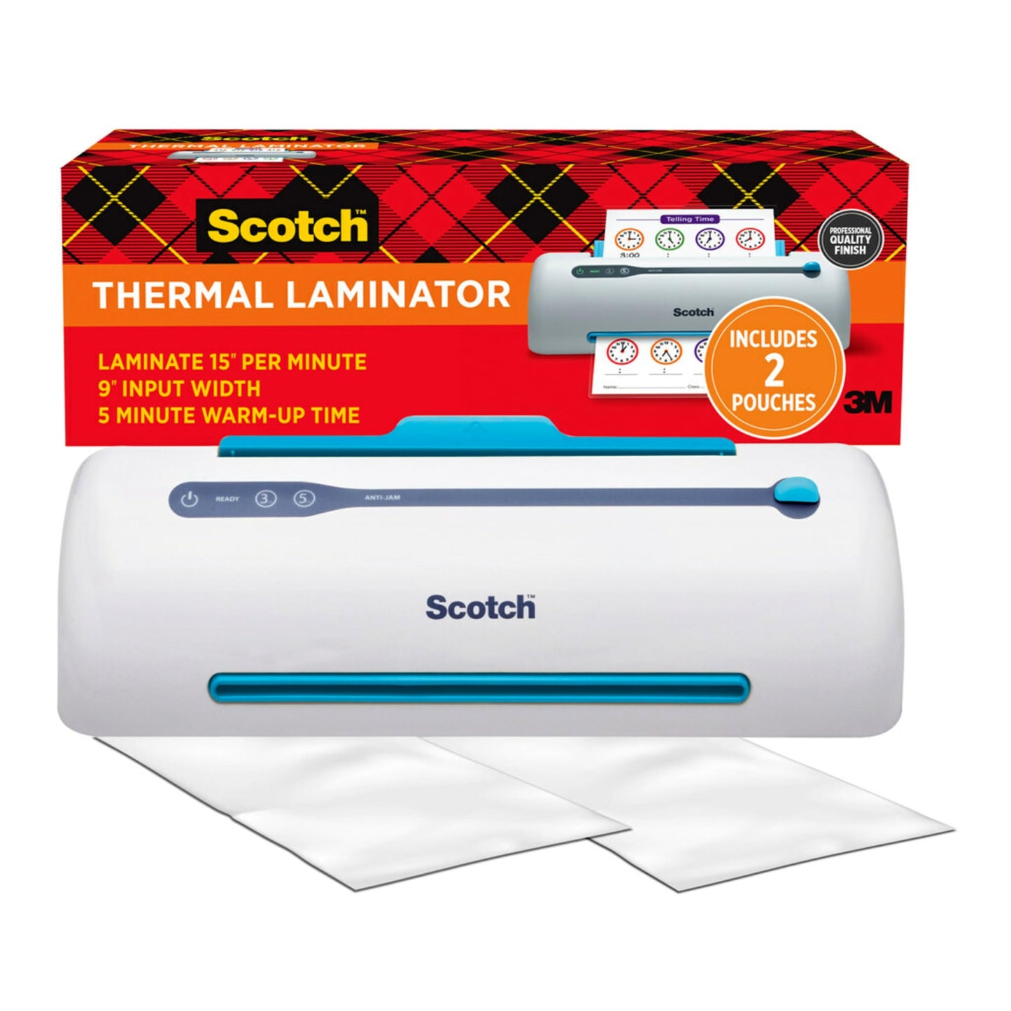 Scotch PRO Thermal Laminator, 2 Roller System, 9 inch(TL906) Scotch