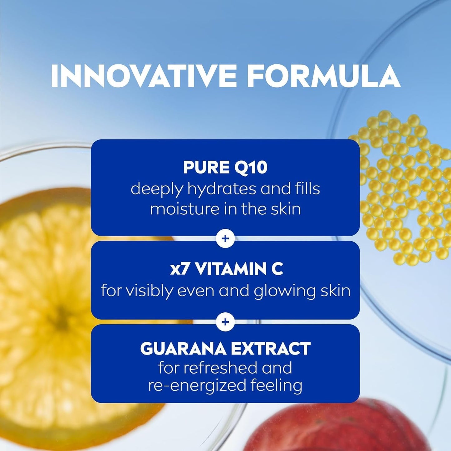 NIVEA Q10 Energy Anti-Wrinkle Night Face Cream, 50ml | Anti wrinkle face moisturizer with Vitamin C and E NIVEA